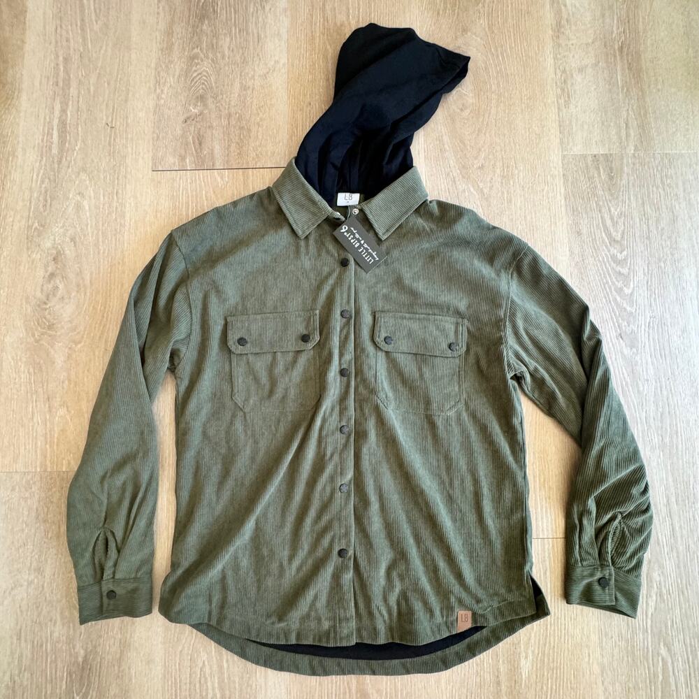 Little Bipsy Hooded Corduroy Jacket - Size M